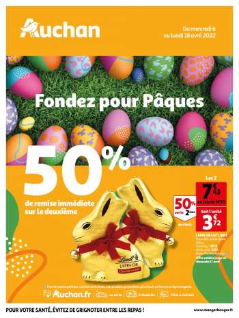 Catalogue Auchan - 06/04/2022 - 18/04/2022.