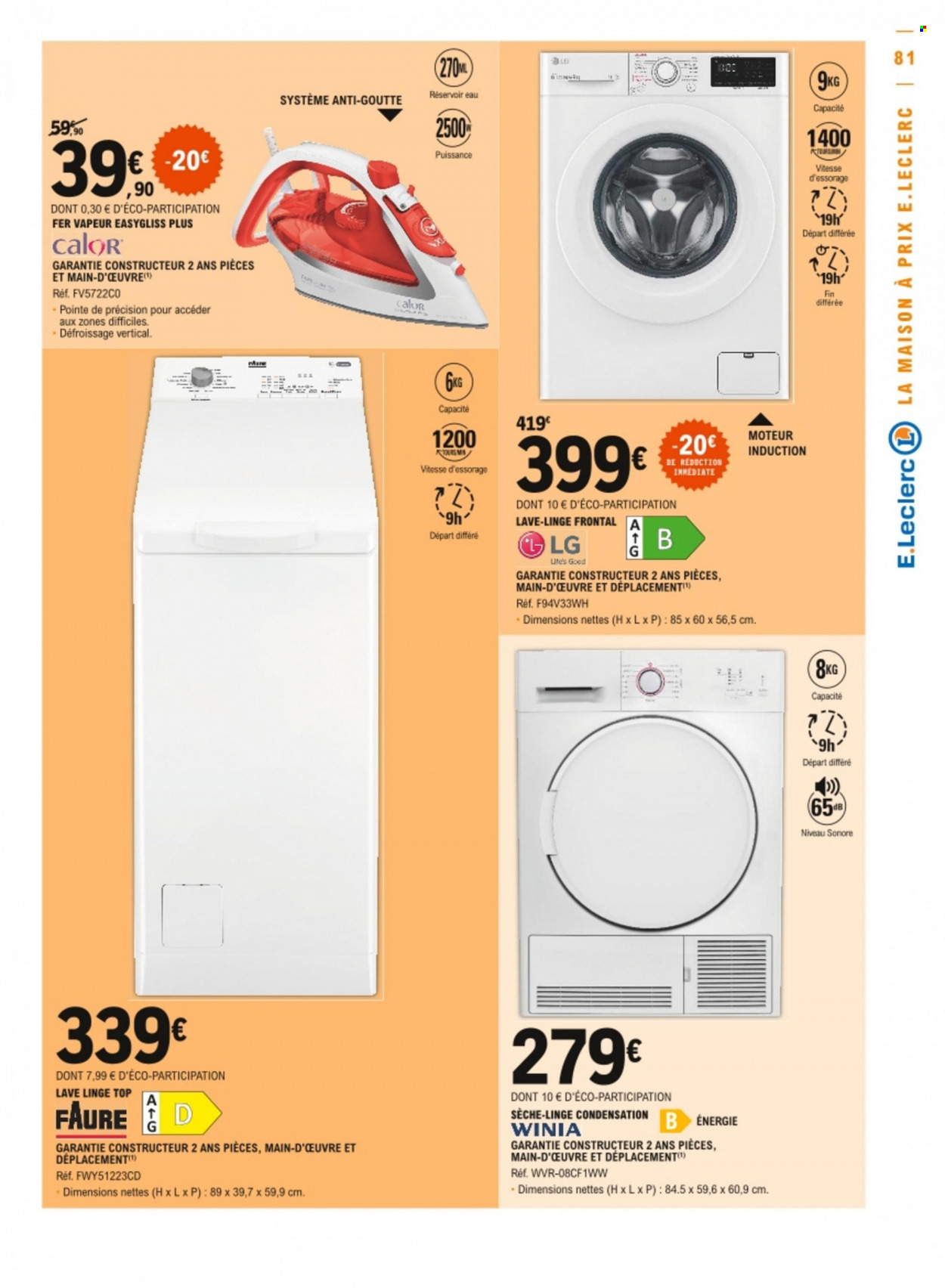 Catalogue E.Leclerc - 05/04/2022 - 16/04/2022. Page 81