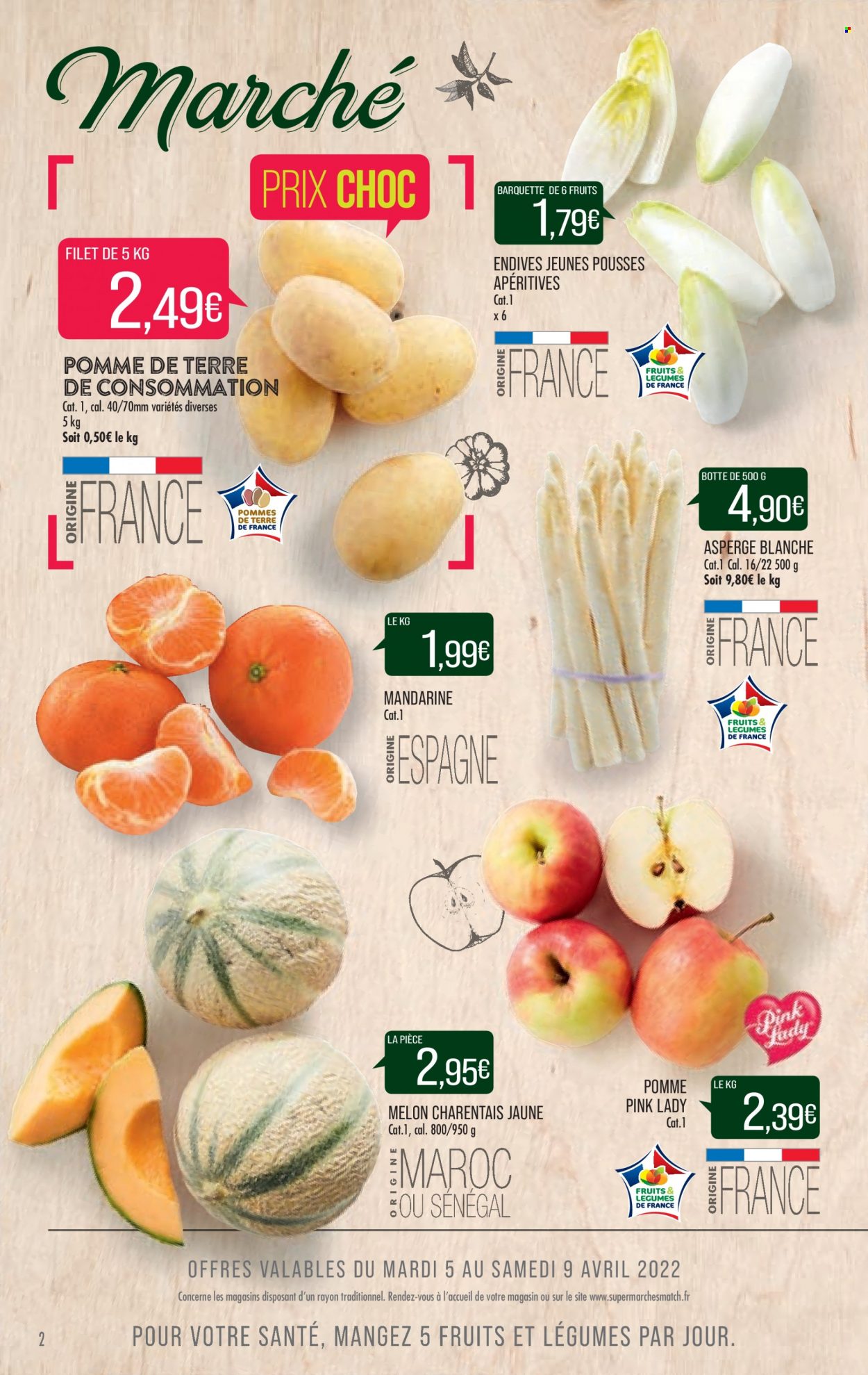 Catalogue Supermarché Match - 05/04/2022 - 17/04/2022. Page 2