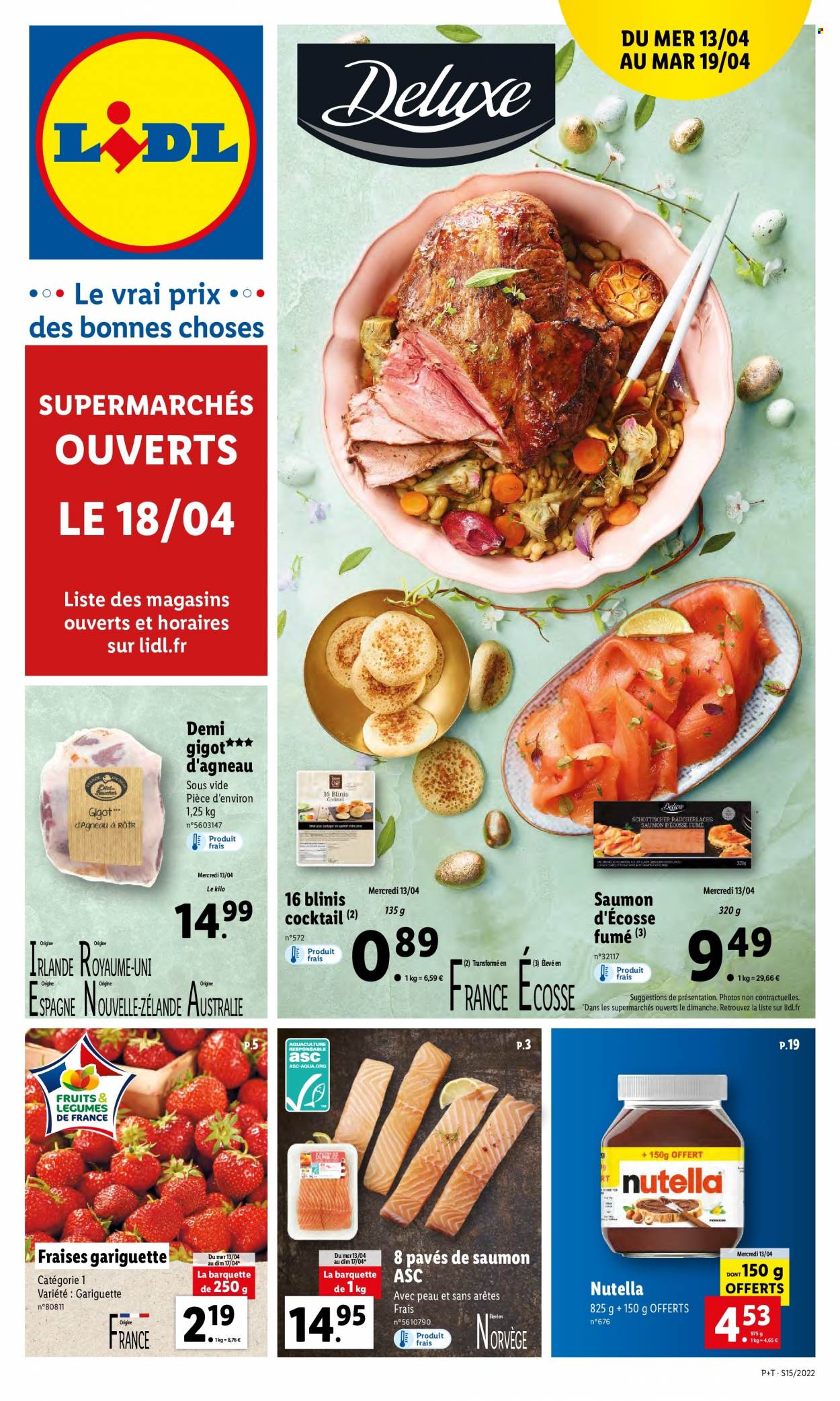 Catalogue Lidl - 13/04/2022 - 19/04/2022. Page 1