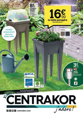 Catalogue Centrakor - 06/04/2022 - 24/04/2022.
