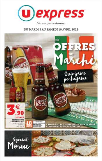 Catalogue U express - 05/04/2022 - 16/04/2022.