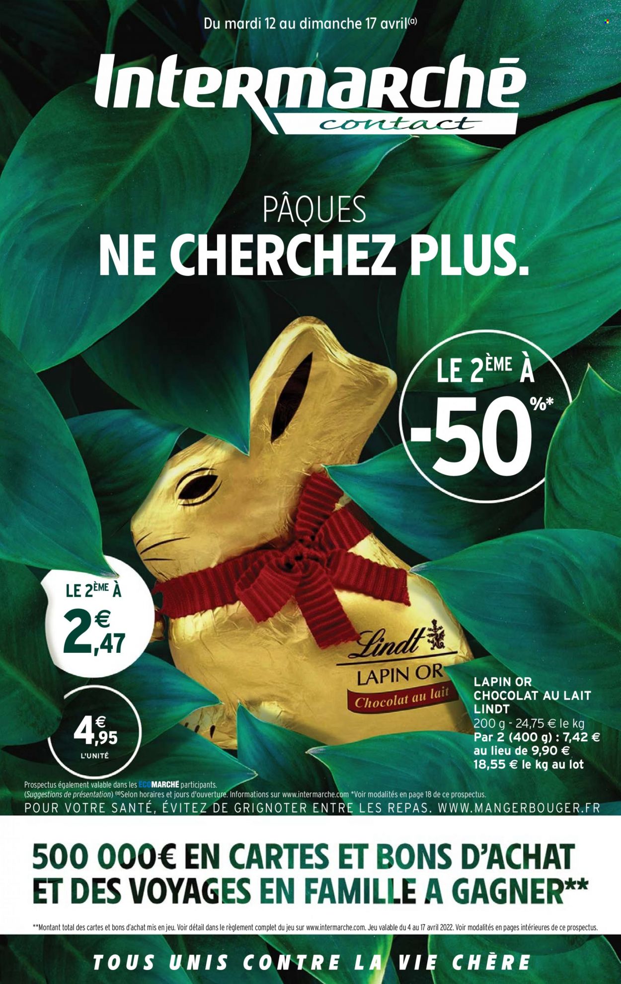 Catalogue Intermarché Contact - 12/04/2022 - 17/04/2022. Page 1