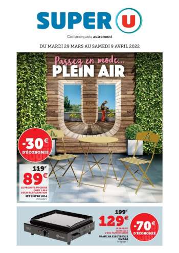 Catalogue SUPER U - 29/03/2022 - 09/04/2022.
