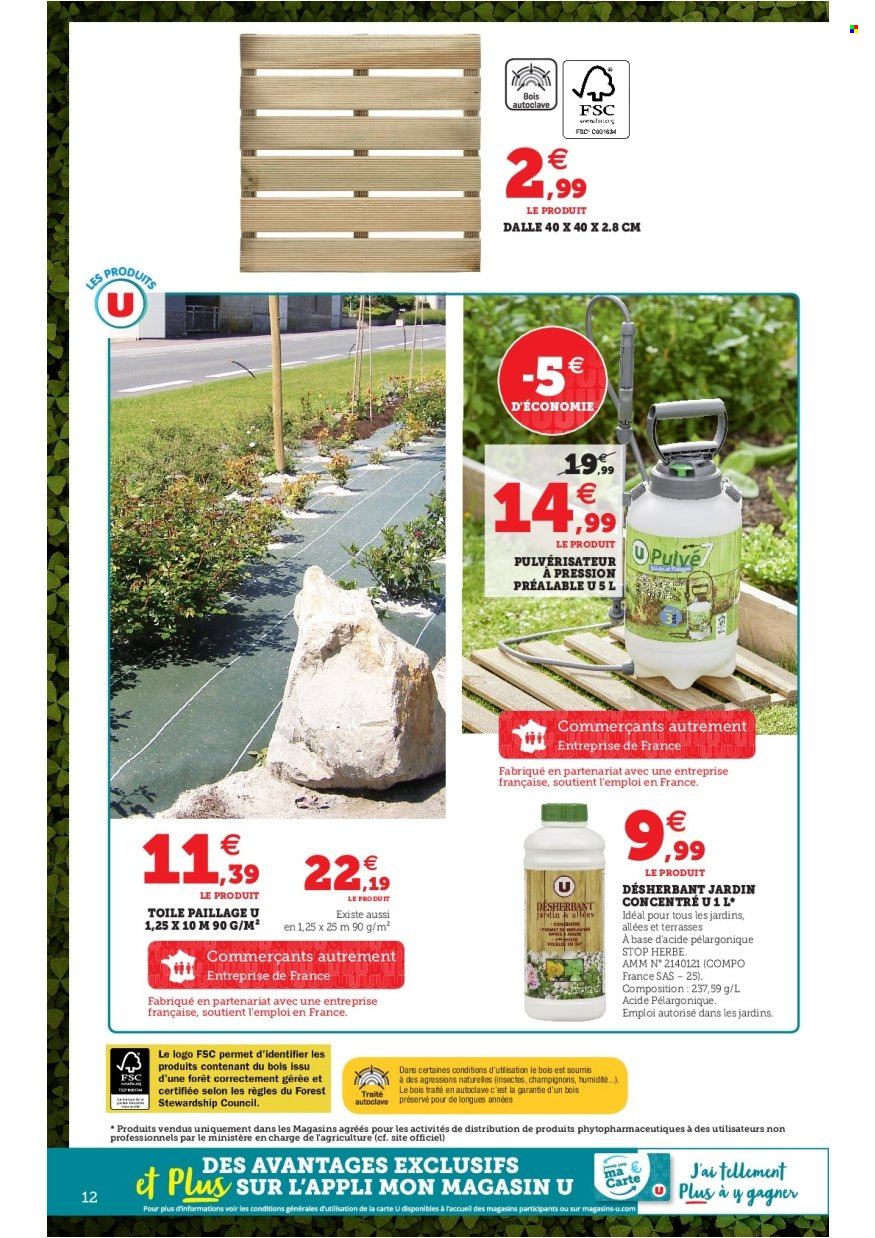Catalogue SUPER U - 29/03/2022 - 09/04/2022. Page 12