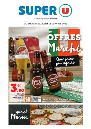 Catalogue SUPER U - 05/04/2022 - 16/04/2022.