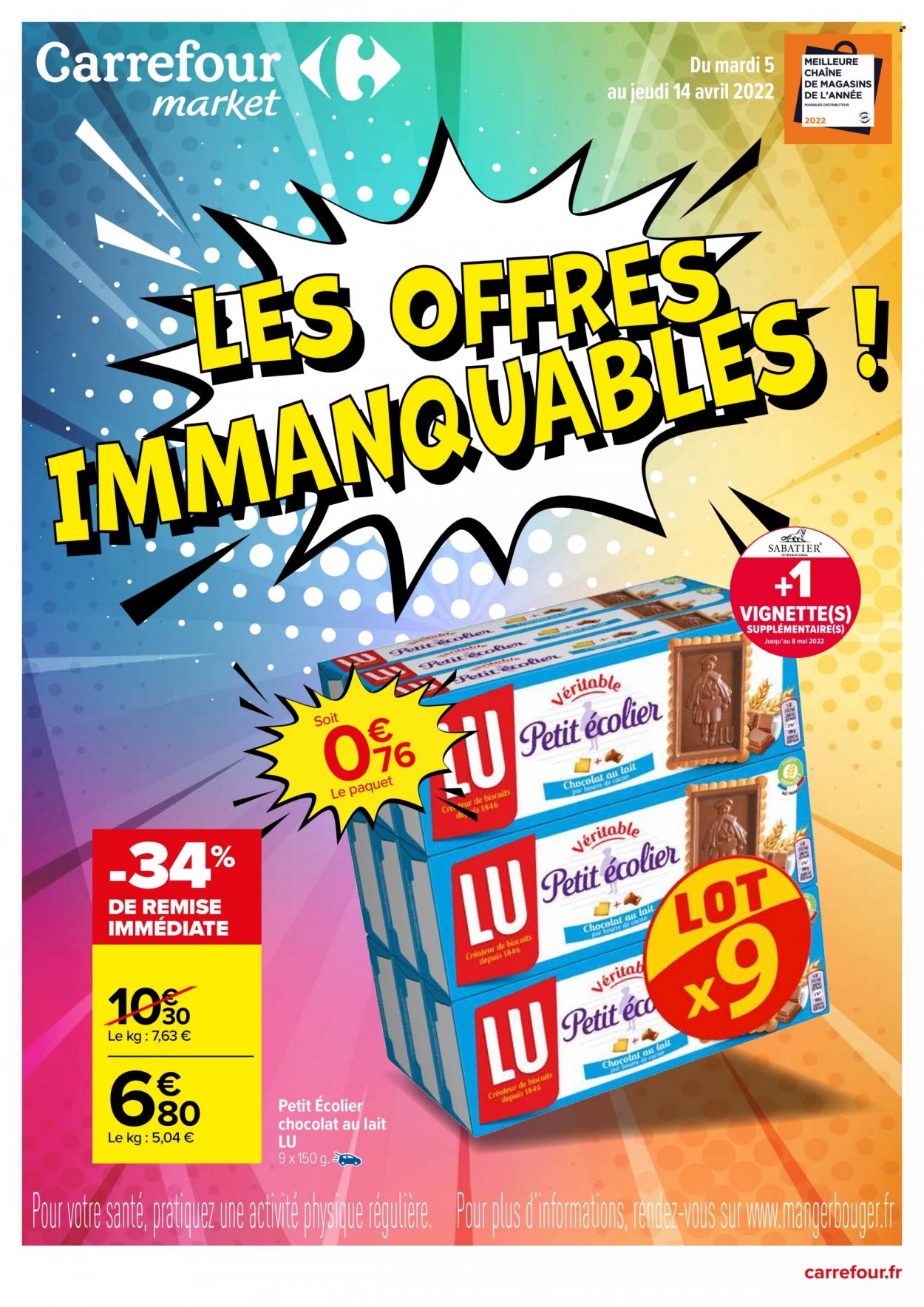 Catalogue Carrefour Market - 05/04/2022 - 14/04/2022. Page 1