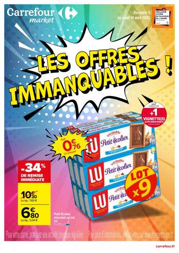 Catalogue Carrefour Market - 05/04/2022 - 14/04/2022.