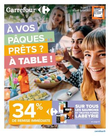 Catalogue Carrefour Hypermarchés - 12/04/2022 - 18/04/2022.