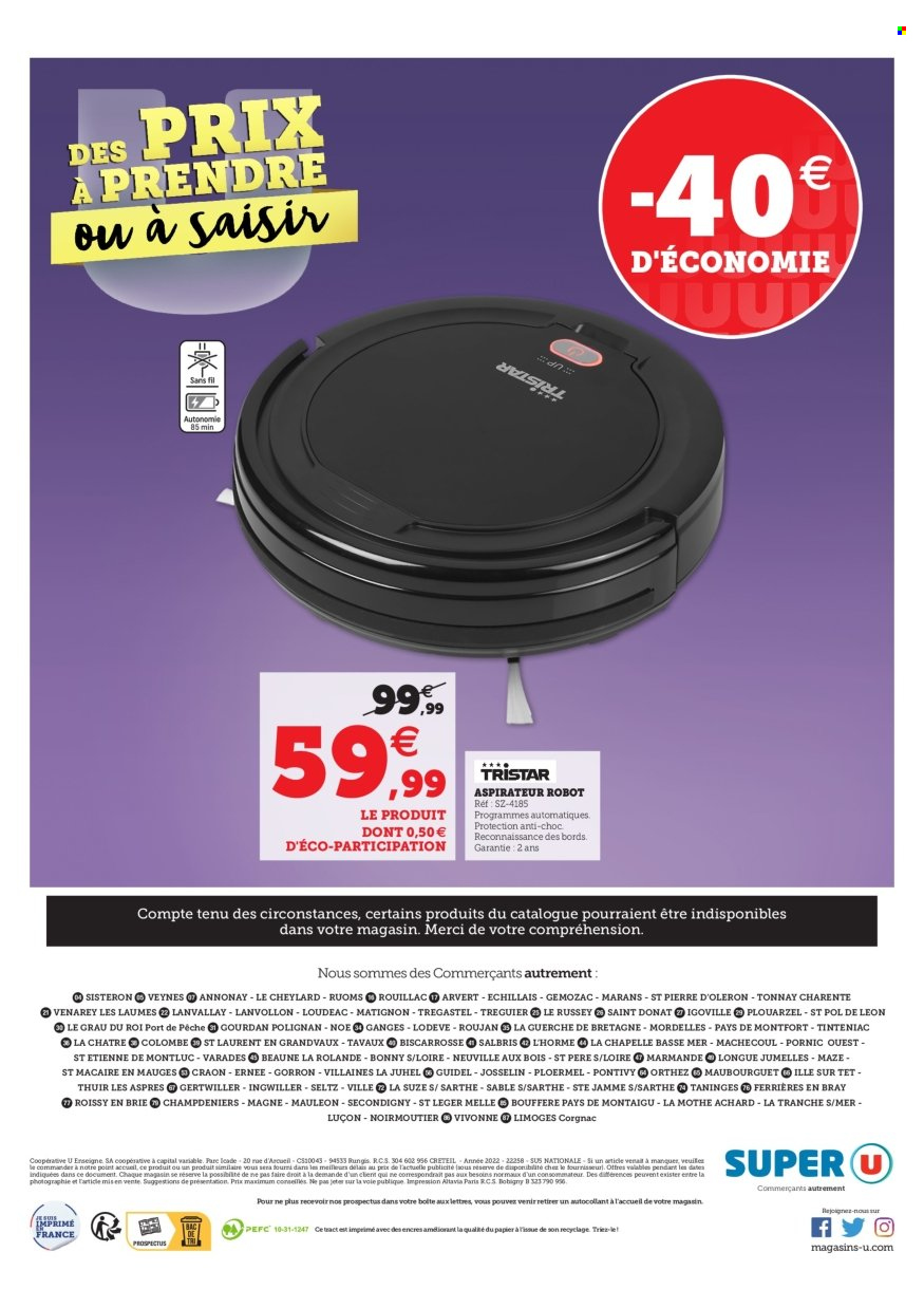 Catalogue SUPER U - 12/04/2022 - 23/04/2022. Page 6