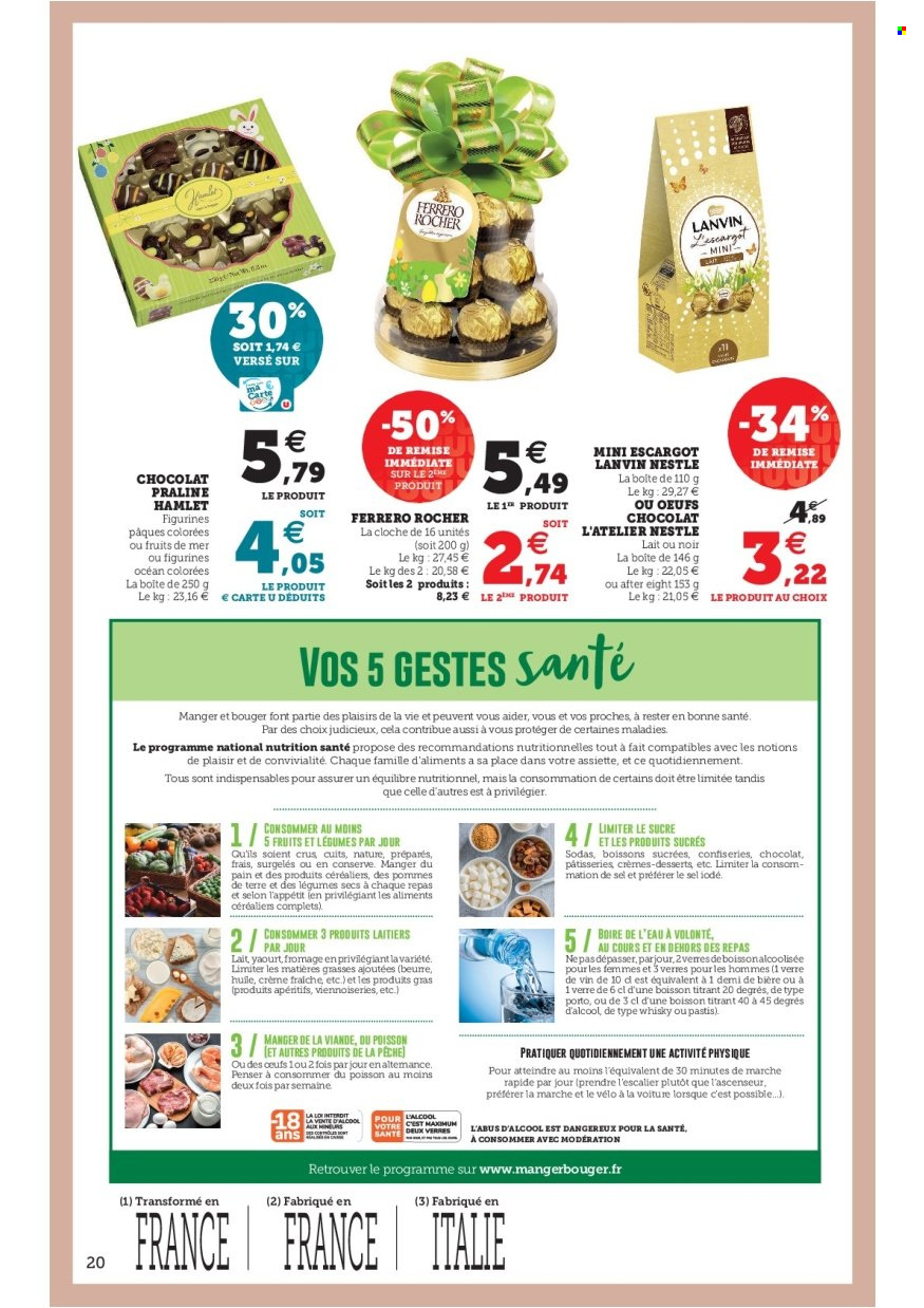 Catalogue SUPER U - 12/04/2022 - 16/04/2022. Page 20