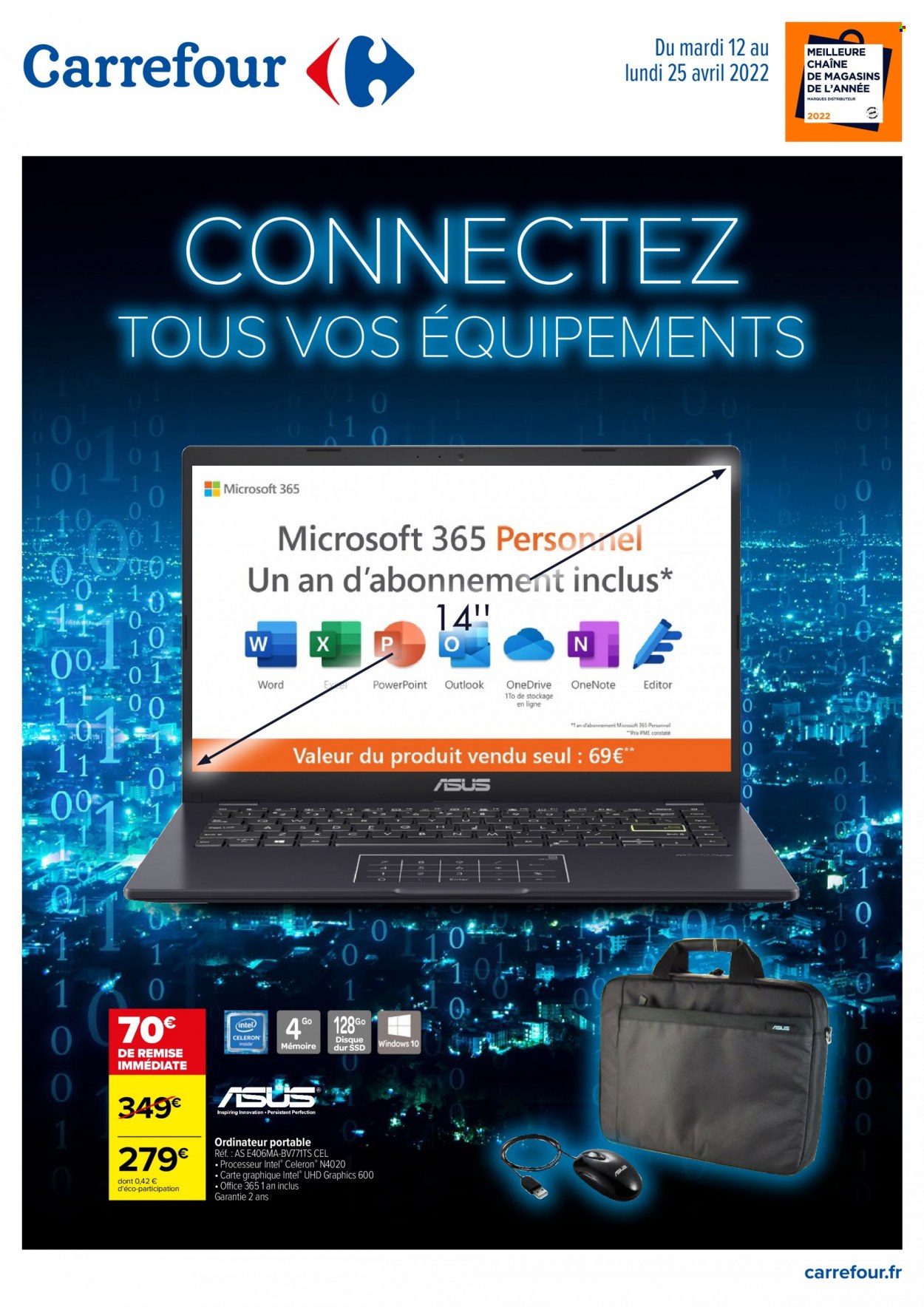 Catalogue Carrefour Hypermarchés - 12/04/2022 - 25/04/2022. Page 1