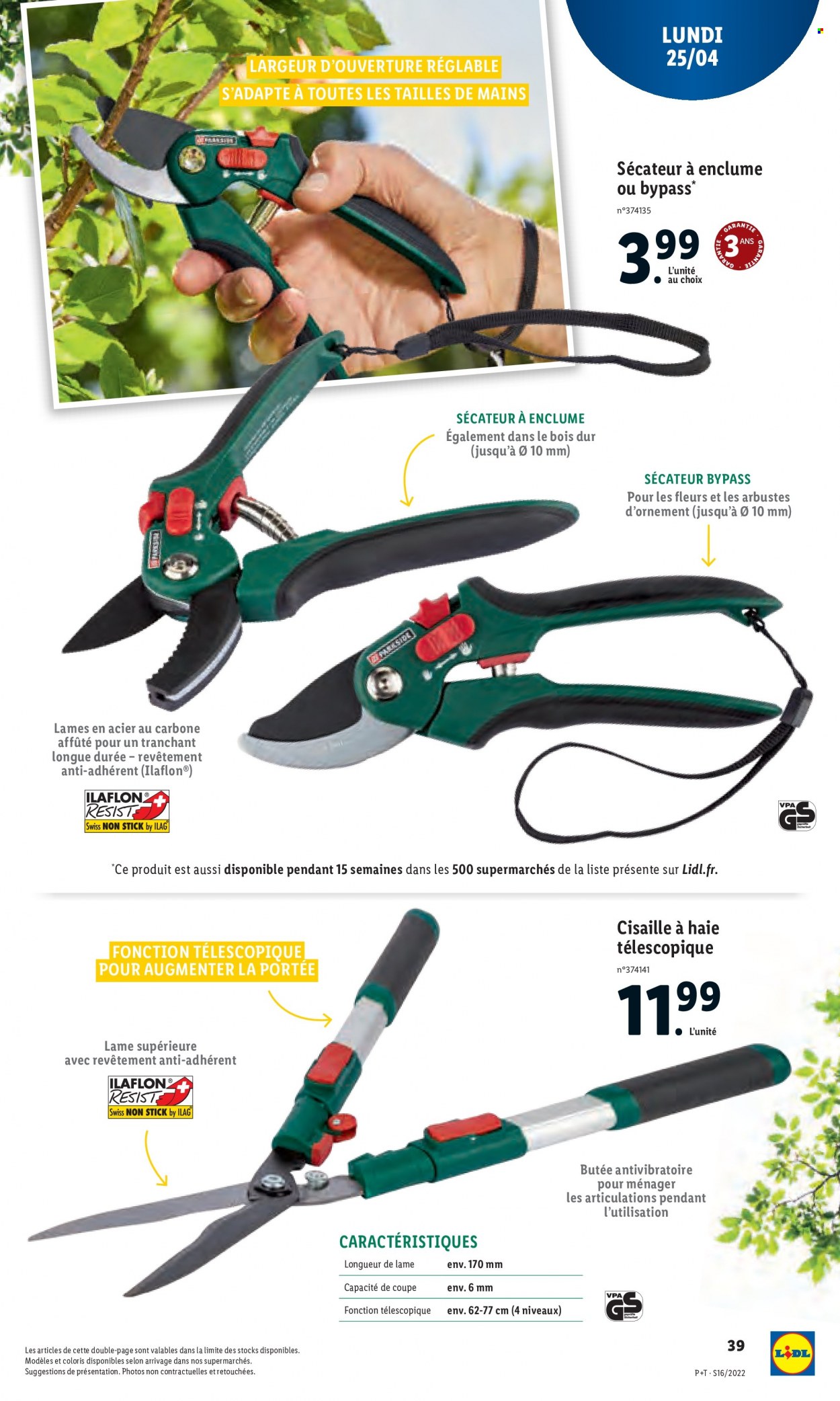 Catalogue Lidl - 20/04/2022 - 26/04/2022. Page 43