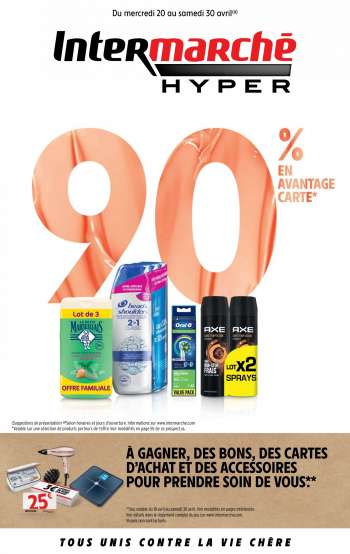 Catalogue Intermarché Hyper - 20/04/2022 - 30/04/2022.