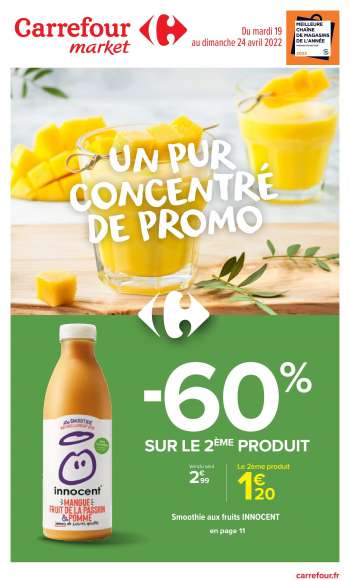 Catalogue Carrefour Market - 19/04/2022 - 24/04/2022.