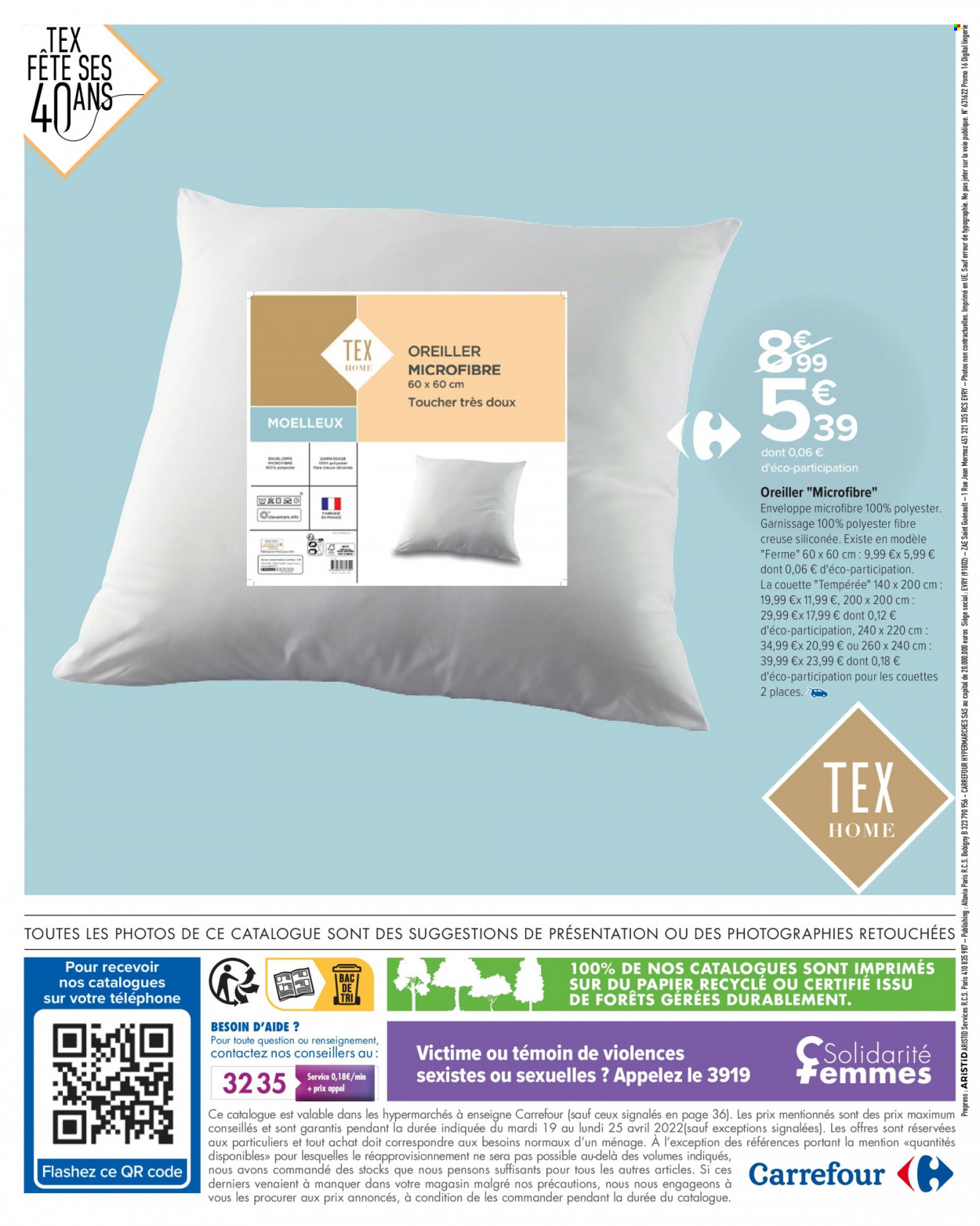 Catalogue Carrefour Hypermarchés - 19/04/2022 - 02/05/2022. Page 12
