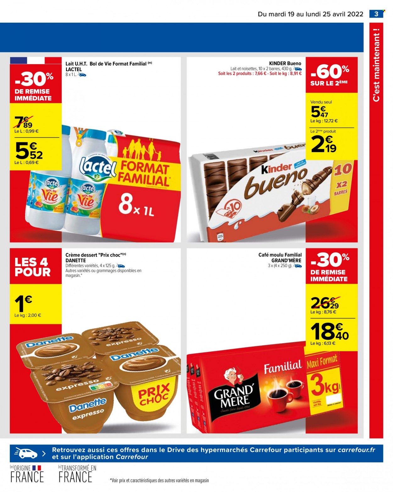 Catalogue Carrefour Hypermarchés - 19/04/2022 - 25/04/2022. Page 5
