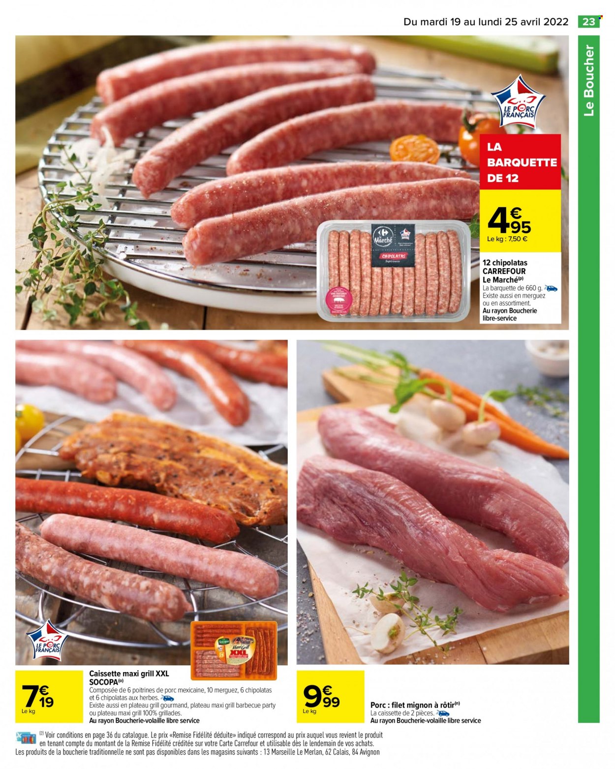 Catalogue Carrefour Hypermarchés - 19/04/2022 - 25/04/2022. Page 25