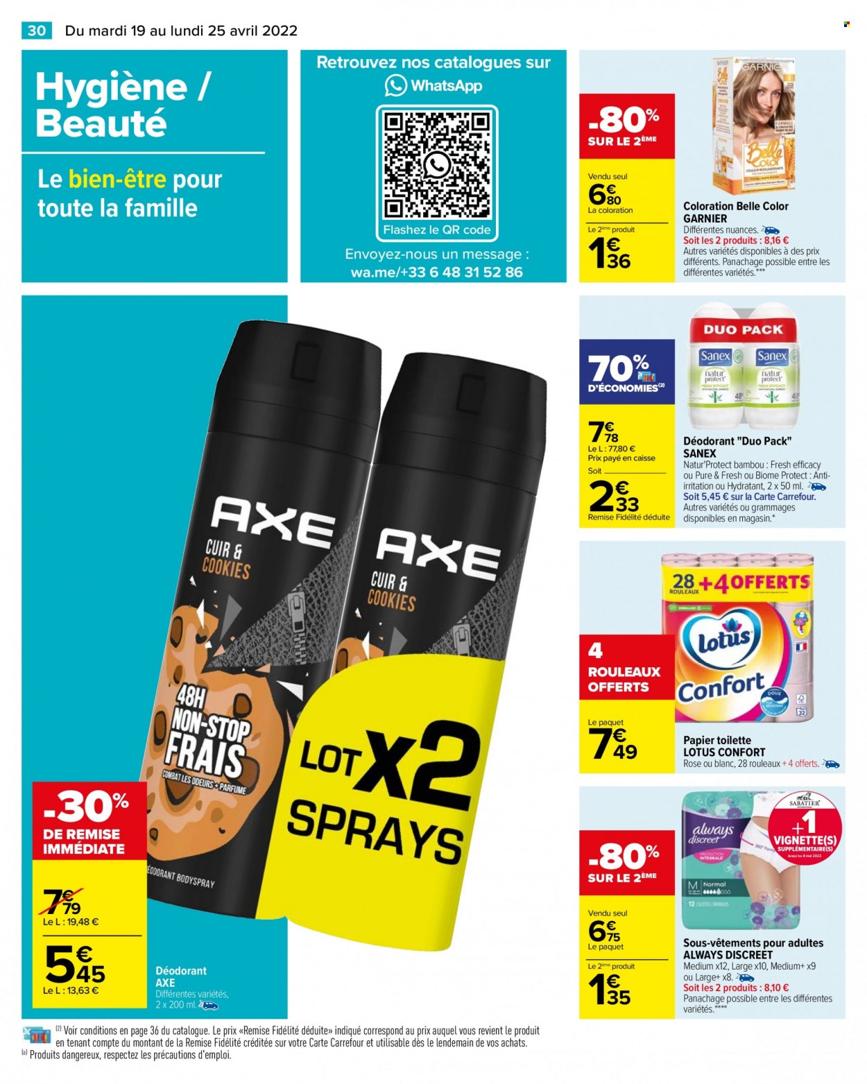 Catalogue Carrefour Hypermarchés - 19/04/2022 - 25/04/2022. Page 32