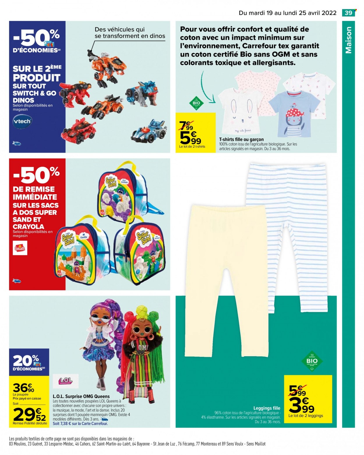 Catalogue Carrefour Hypermarchés - 19/04/2022 - 25/04/2022. Page 41