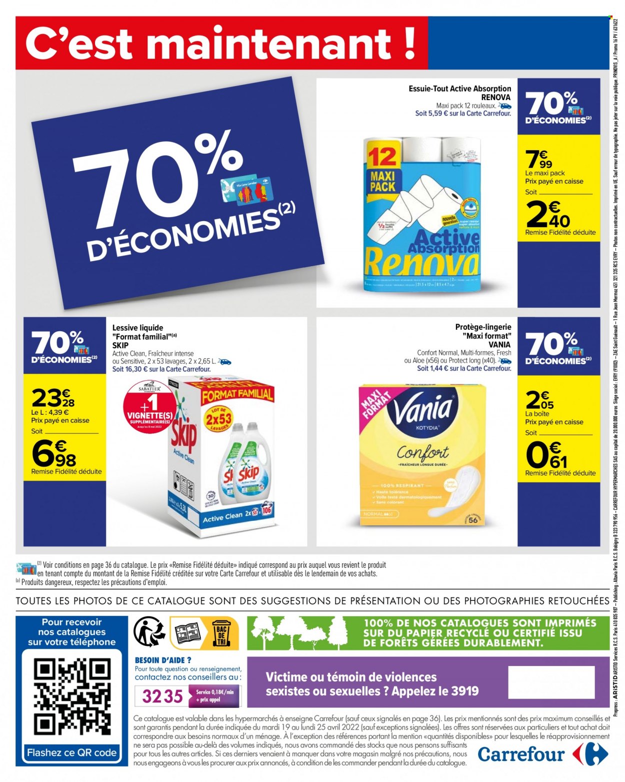 Catalogue Carrefour Hypermarchés - 19/04/2022 - 25/04/2022. Page 46