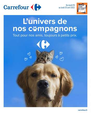 Catalogue Carrefour Hypermarchés - 19/04/2022 - 25/04/2022.