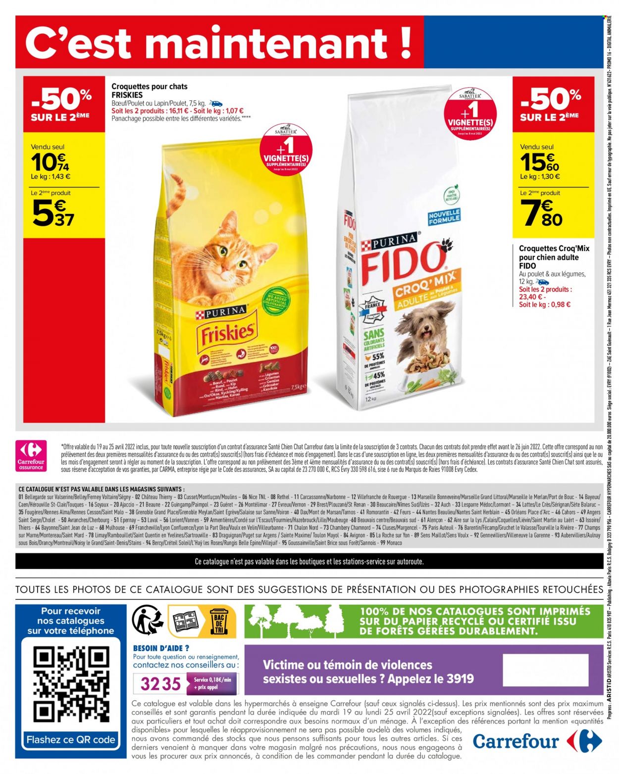 Catalogue Carrefour Hypermarchés - 19/04/2022 - 25/04/2022. Page 22