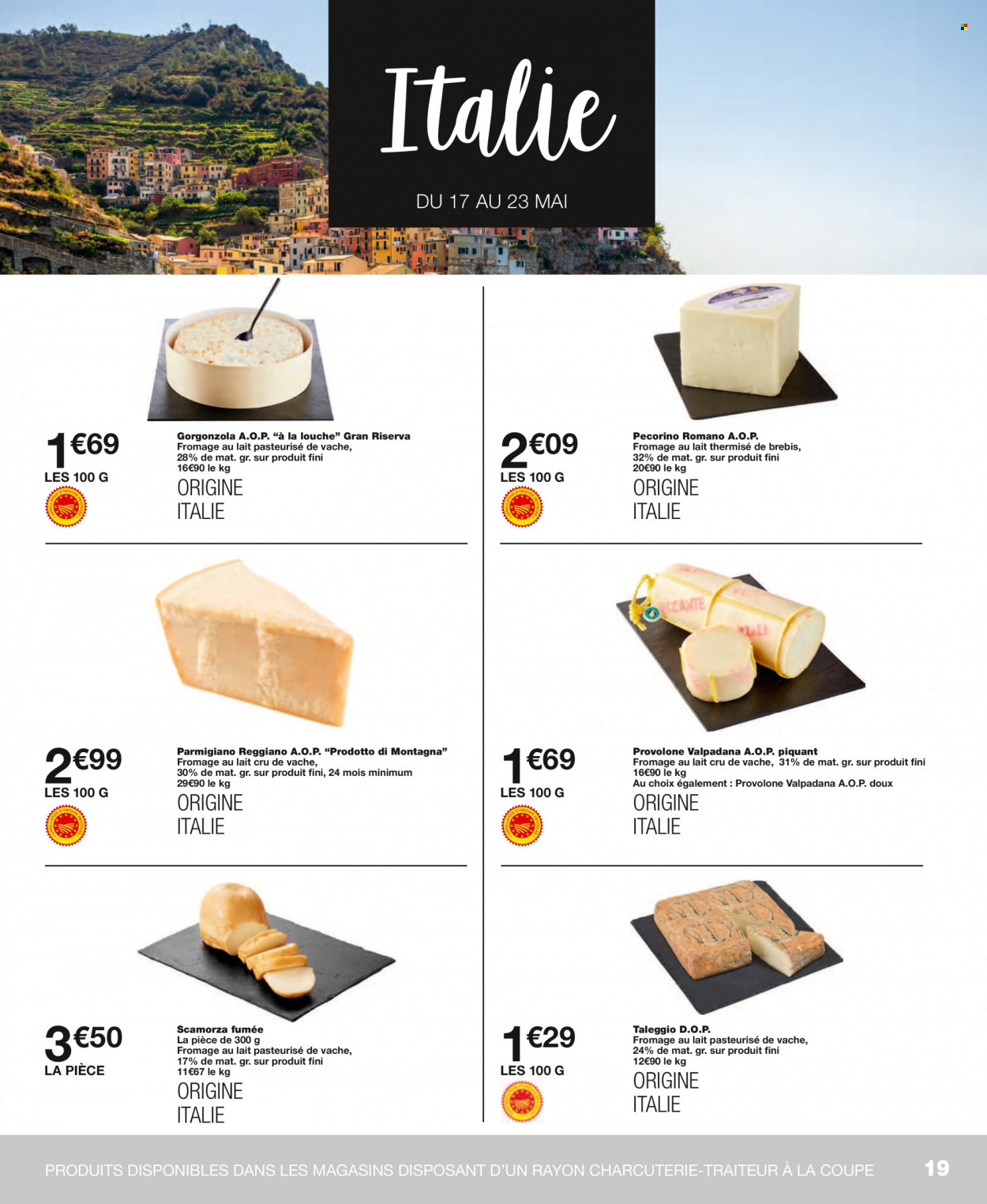 thumbnail - Catalogue Monoprix - 11/05/2022 - 29/05/2022 - Produits soldés - fromage, gorgonzola, parmesan, louche. Page 19.