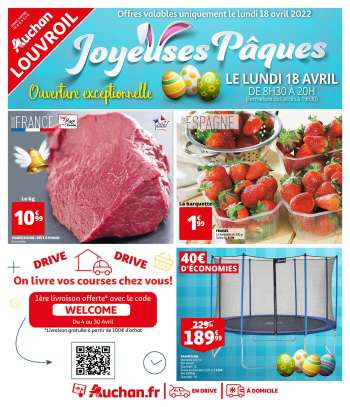 Catalogue Auchan - 18/04/2022 - 18/04/2022.