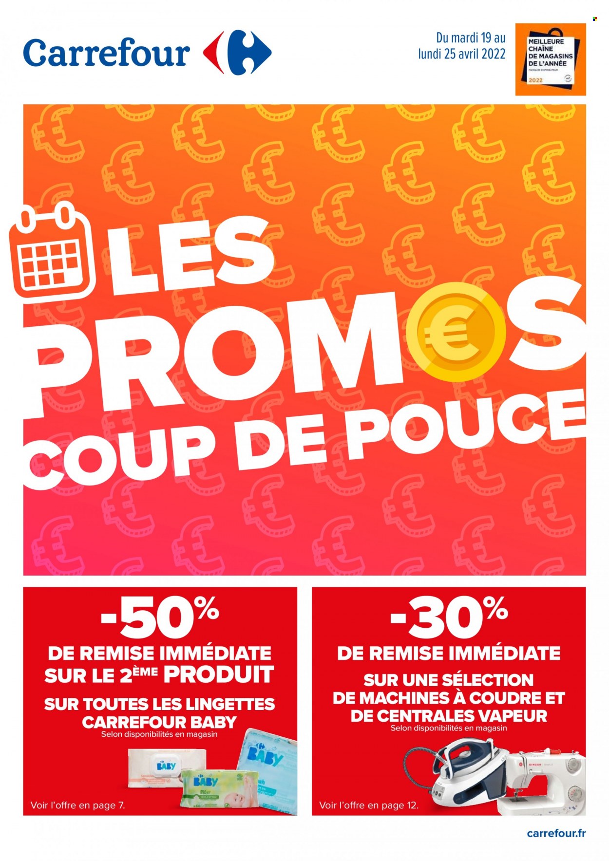 Catalogue Carrefour Hypermarchés - 19/04/2022 - 25/04/2022. Page 1