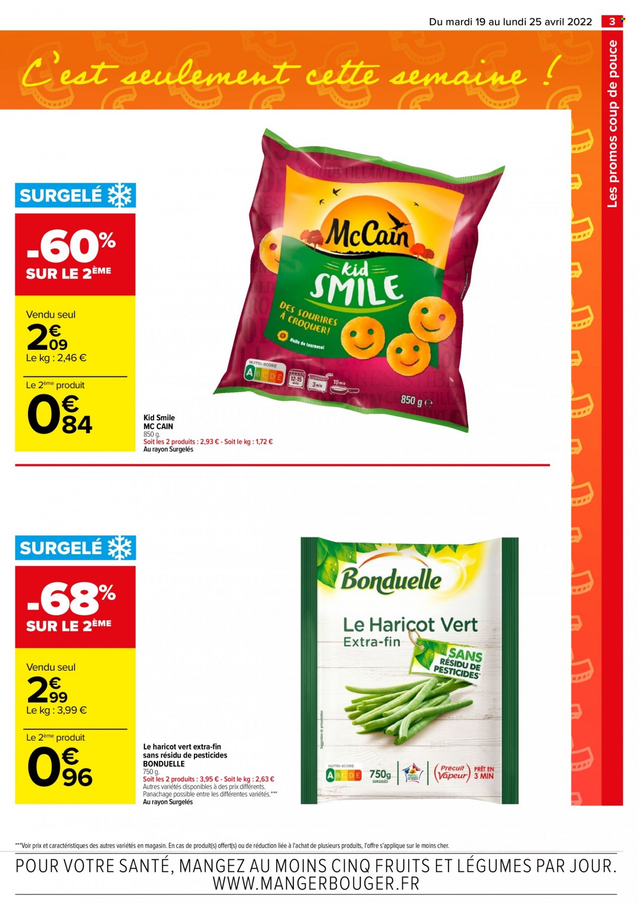 Catalogue Carrefour Hypermarchés - 19/04/2022 - 25/04/2022. Page 3