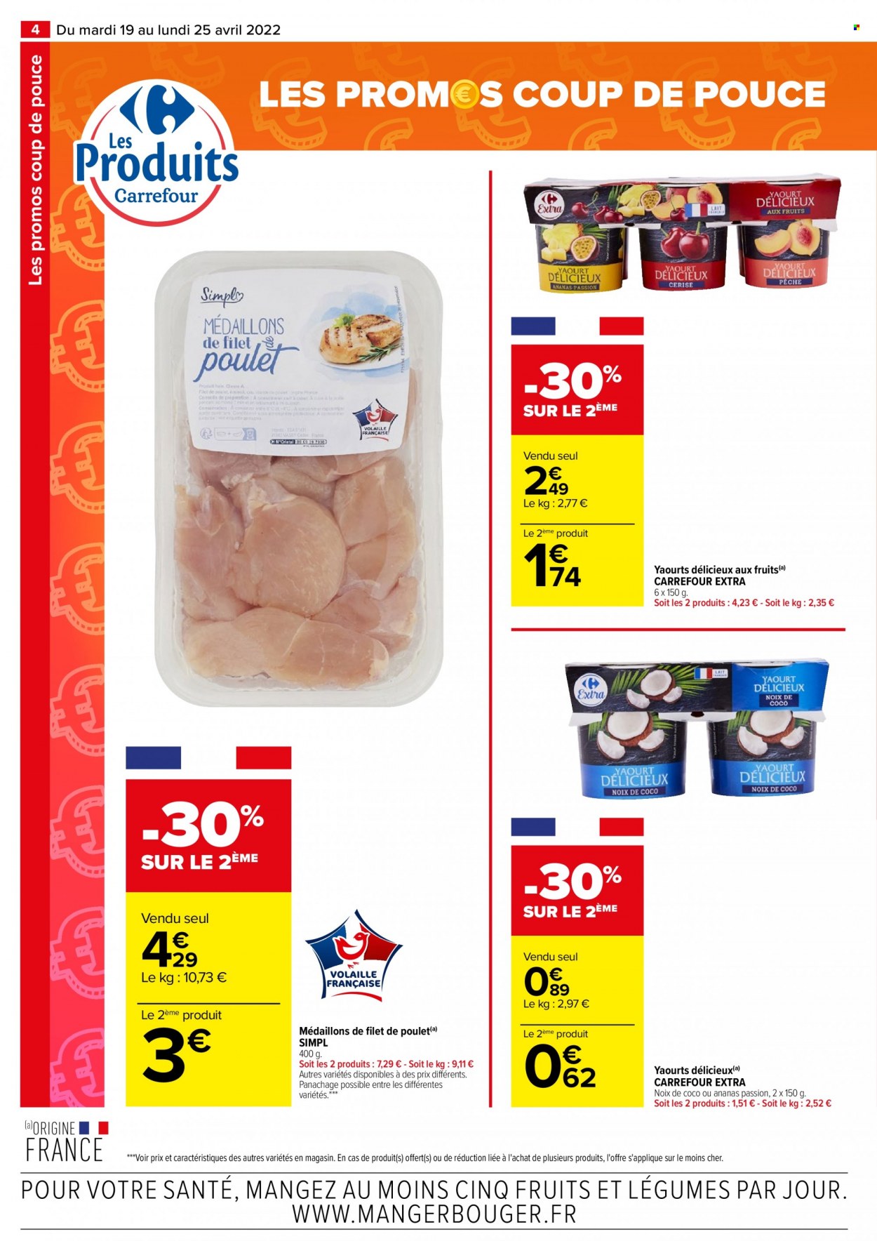 Catalogue Carrefour Hypermarchés - 19/04/2022 - 25/04/2022. Page 4