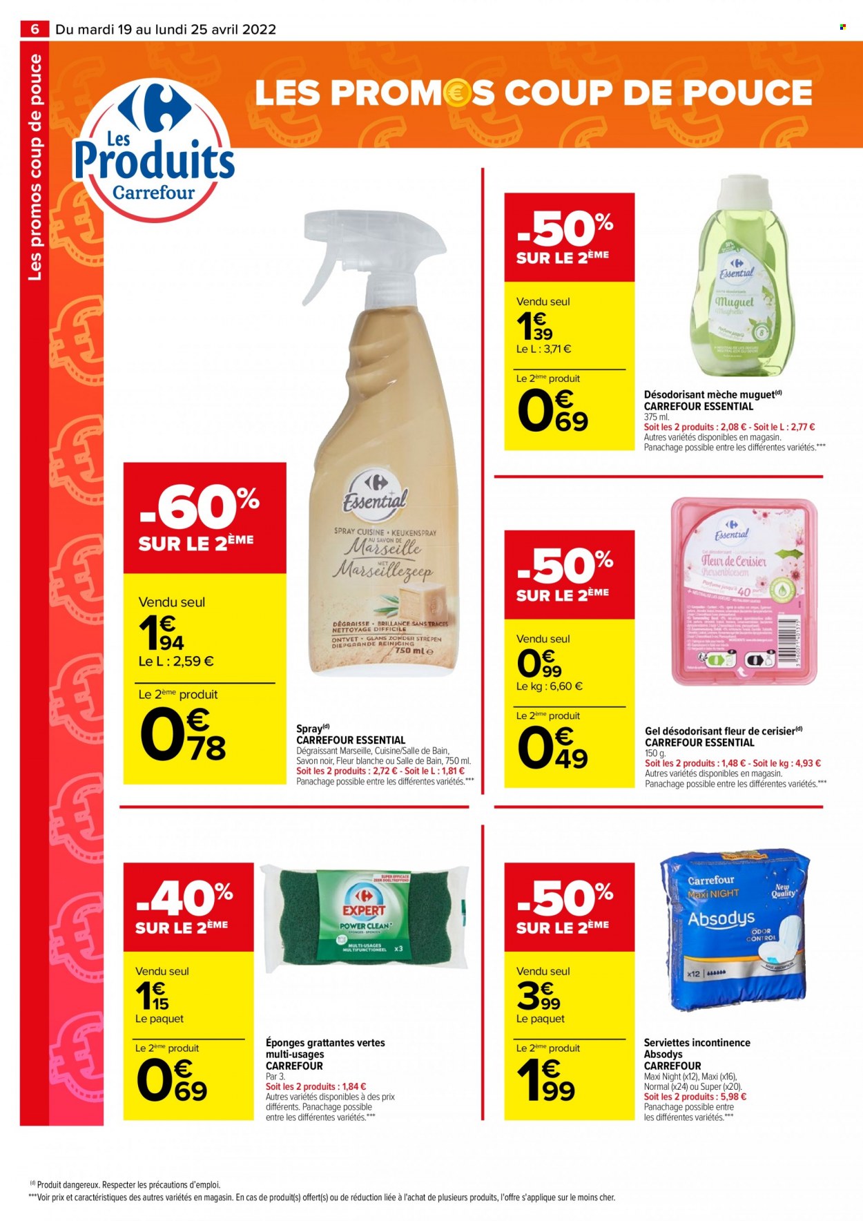Catalogue Carrefour Hypermarchés - 19/04/2022 - 25/04/2022. Page 6