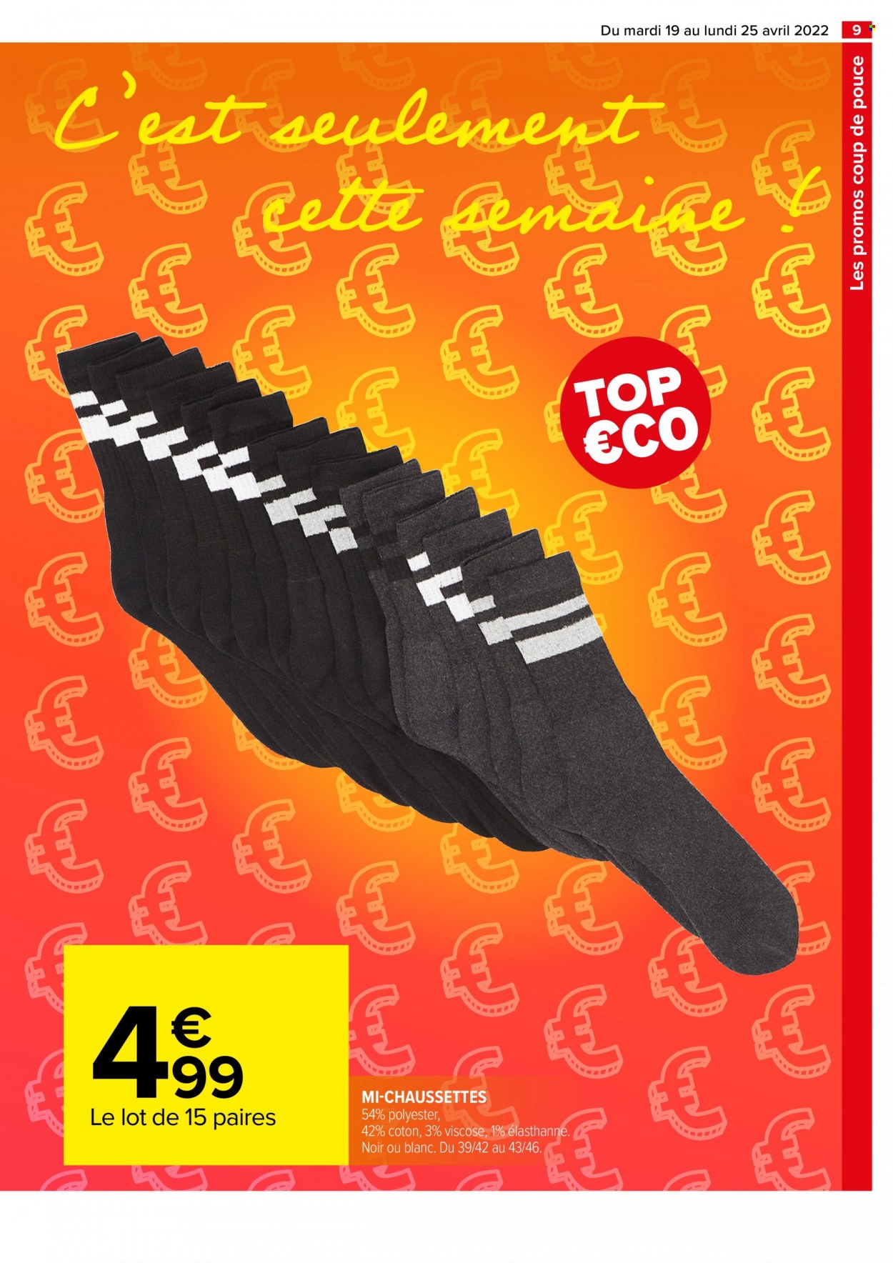 Catalogue Carrefour Hypermarchés - 19/04/2022 - 25/04/2022. Page 9