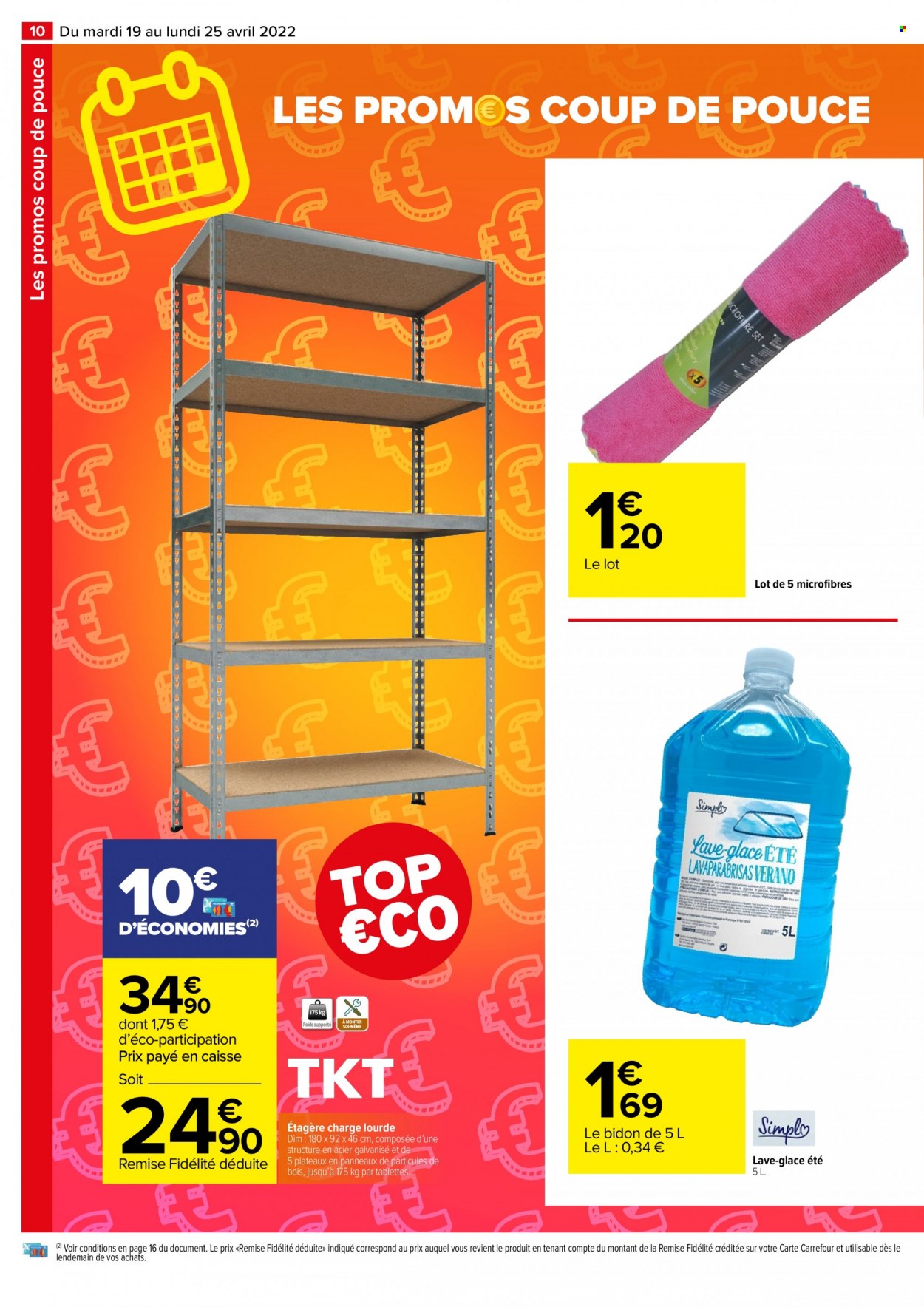 Catalogue Carrefour Hypermarchés - 19/04/2022 - 25/04/2022. Page 10