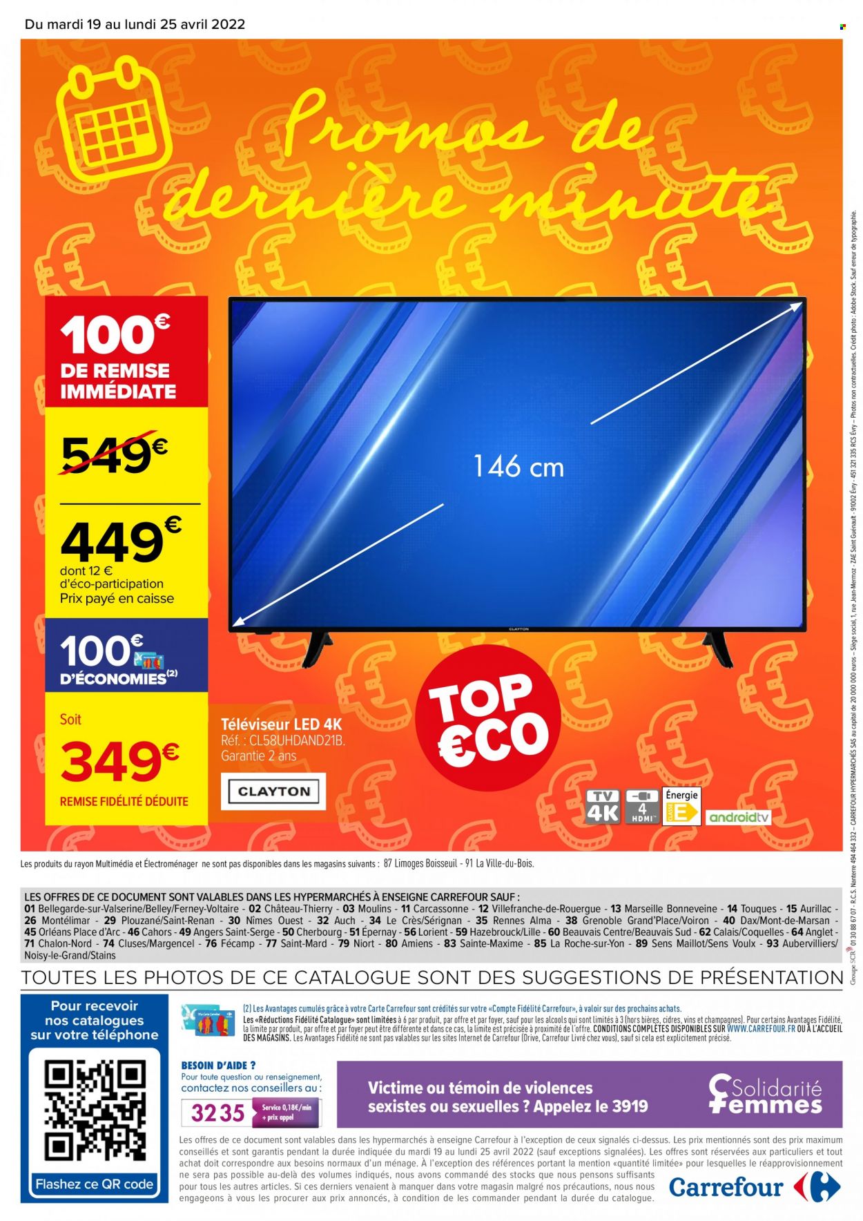Catalogue Carrefour Hypermarchés - 19/04/2022 - 25/04/2022. Page 16