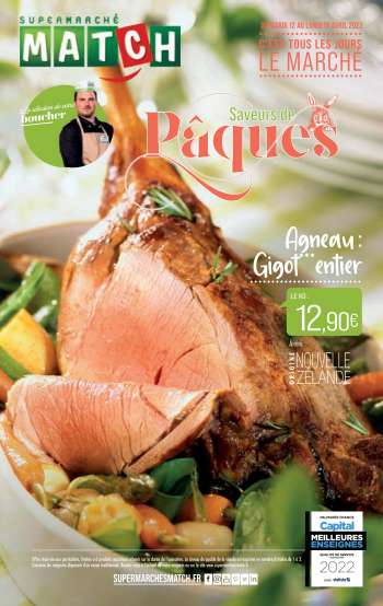 Catalogue Supermarché Match - 12/04/2022 - 18/04/2022.
