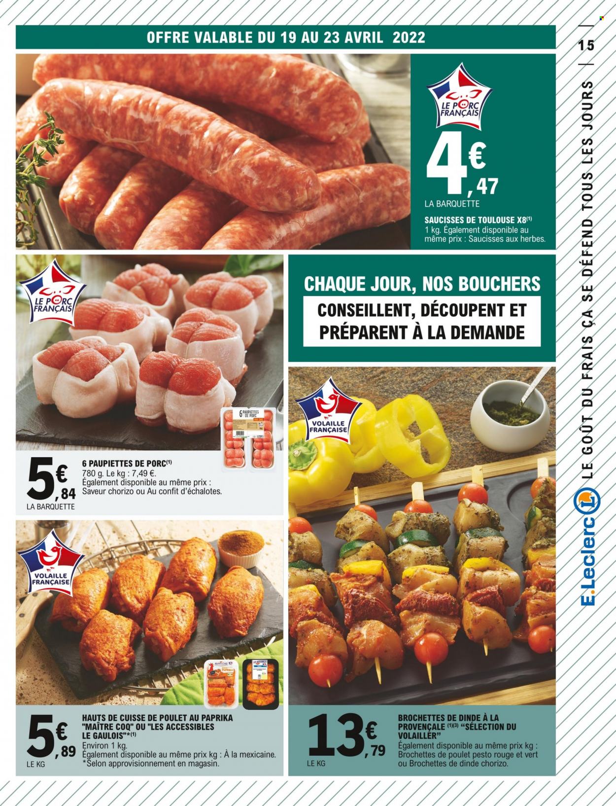 Catalogue E.Leclerc - 19/04/2022 - 30/04/2022. Page 15