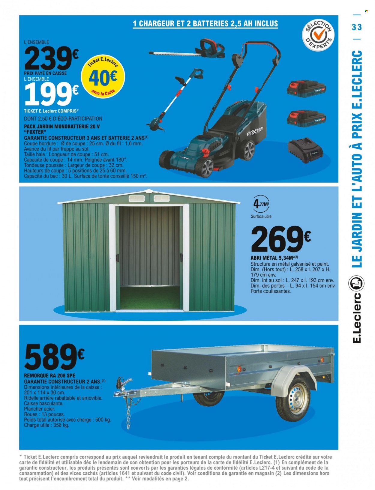 Catalogue E.Leclerc - 19/04/2022 - 30/04/2022. Page 33