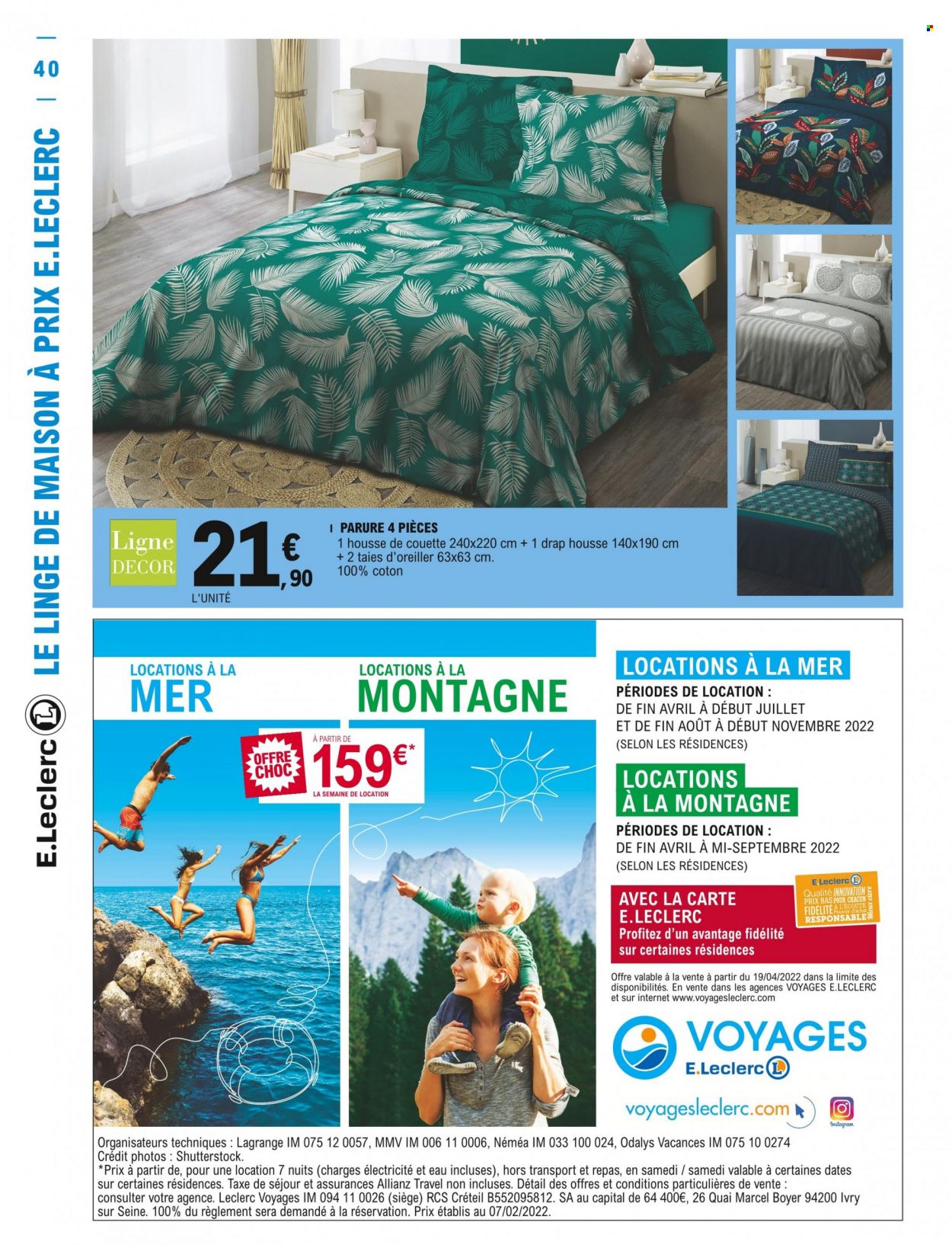 Catalogue E.Leclerc - 19/04/2022 - 30/04/2022. Page 40