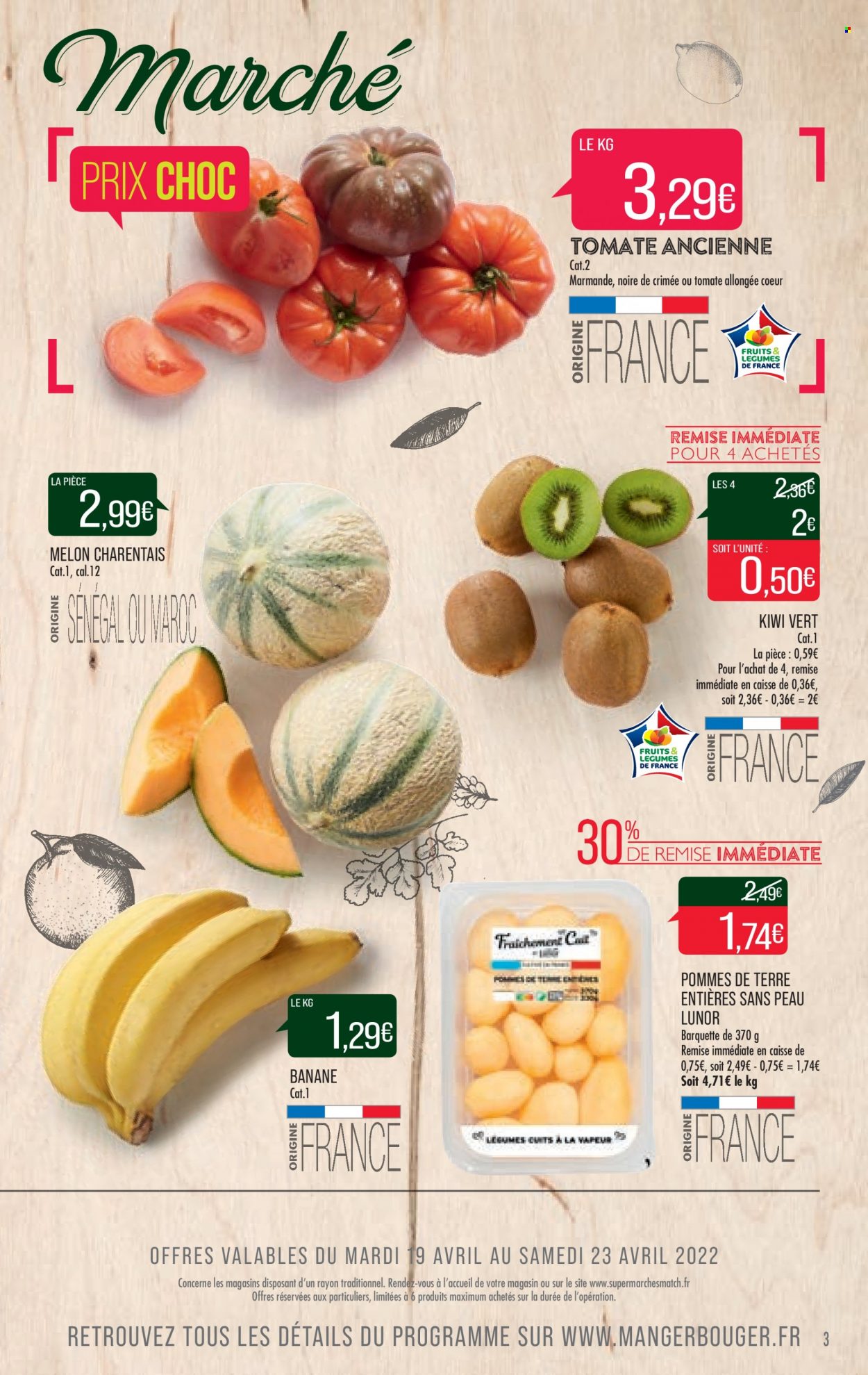 Catalogue Supermarché Match - 19/04/2022 - 24/04/2022. Page 3