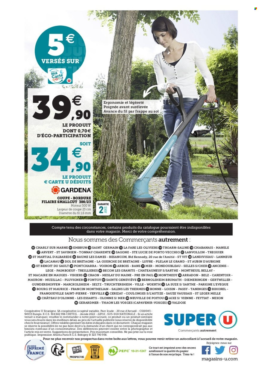 Catalogue SUPER U - 20/04/2022 - 30/04/2022. Page 24