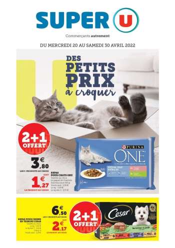 Catalogue SUPER U - 20/04/2022 - 30/04/2022.