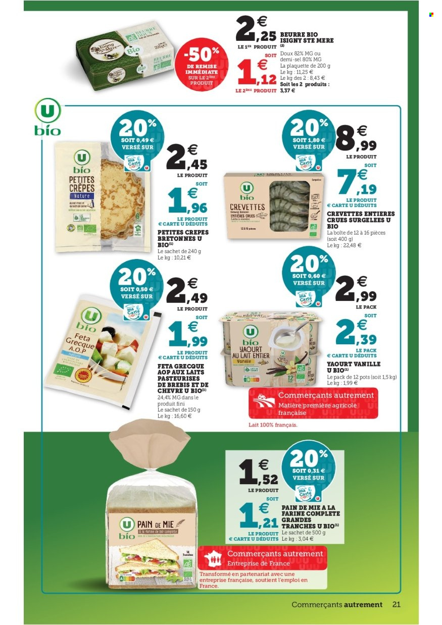 Catalogue SUPER U - 20/04/2022 - 30/04/2022. Page 21