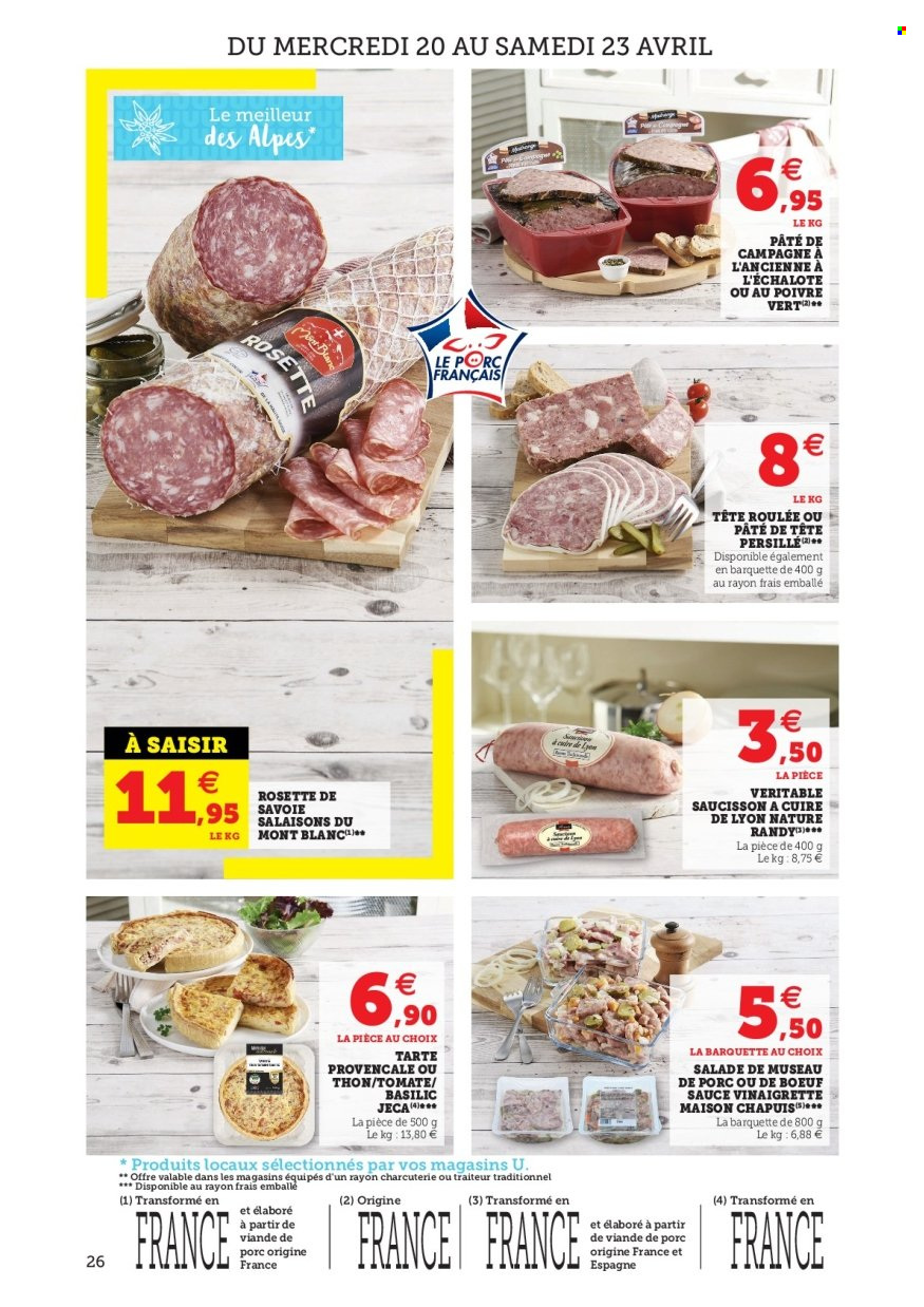 Catalogue SUPER U - 20/04/2022 - 30/04/2022. Page 26