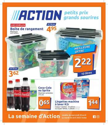 Catalogue Action - 20/04/2022 - 26/04/2022.