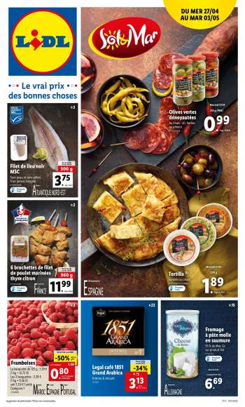 Catalogue Lidl - 27/04/2022 - 03/05/2022.