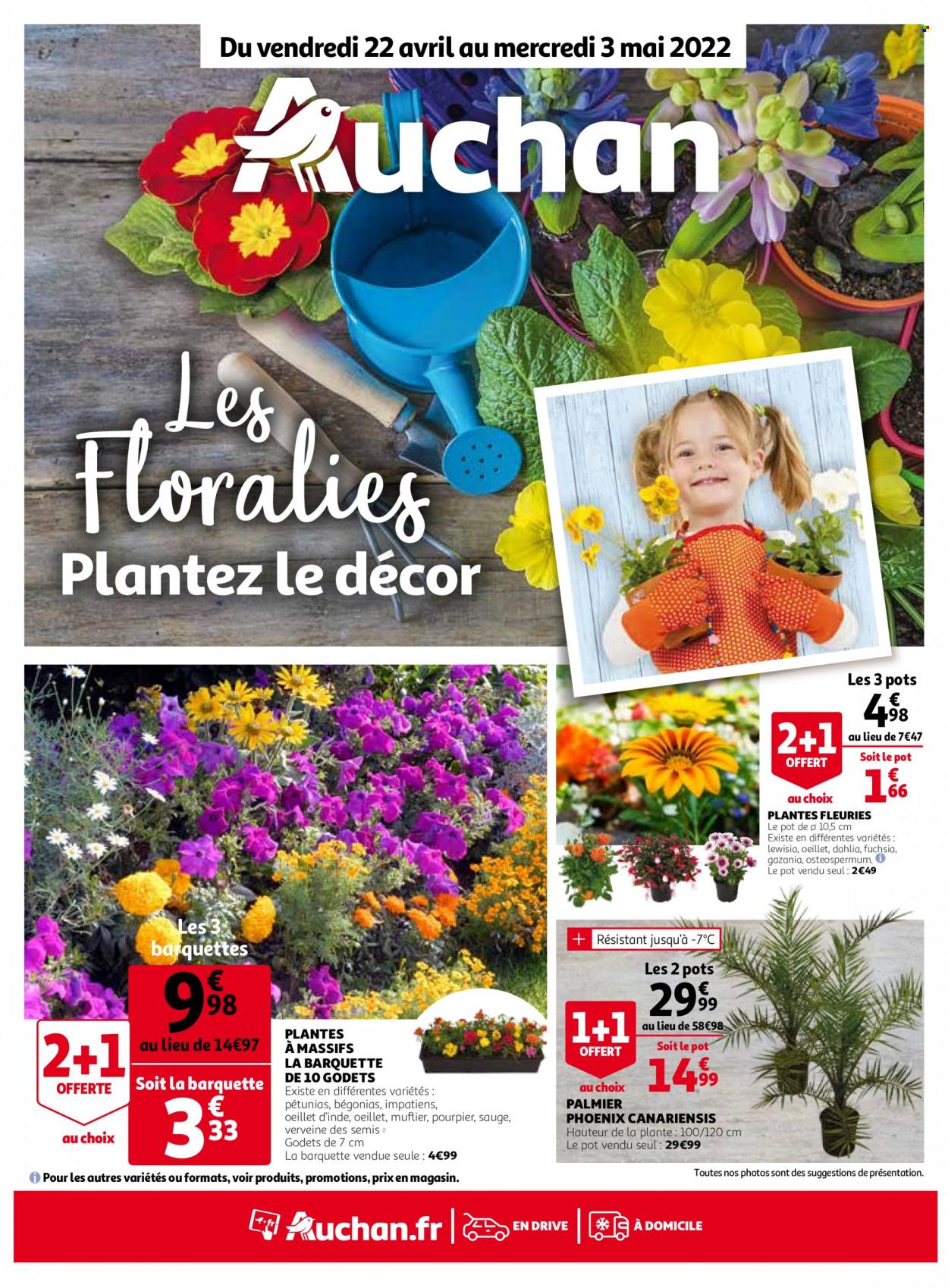 Catalogue Auchan - 22/04/2022 - 03/05/2022. Page 1