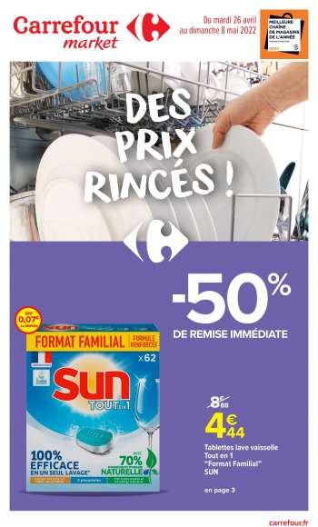 Catalogue Carrefour Market - 26/04/2022 - 08/05/2022.