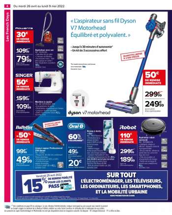 Catalogue Carrefour Hypermarchés - 26/04/2022 - 09/05/2022.